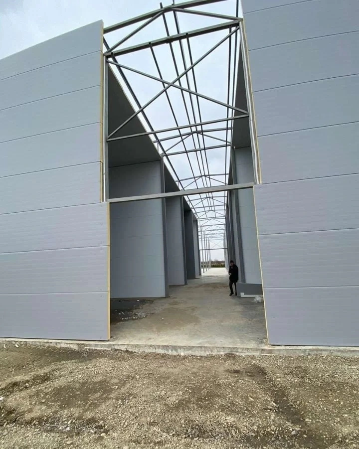 Строительство быстровозводимого здания 1